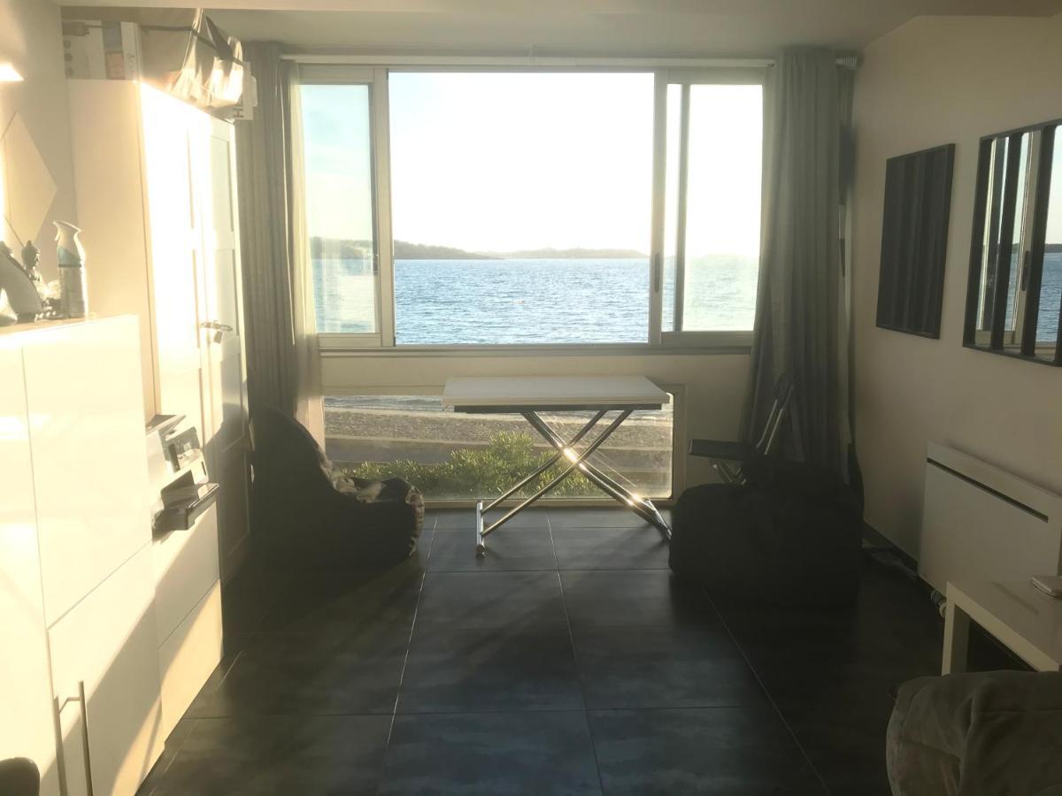 T2 Les Pieds Dans L Eau Vue Mer Apartment Six-Fours-les-Plages Luaran gambar